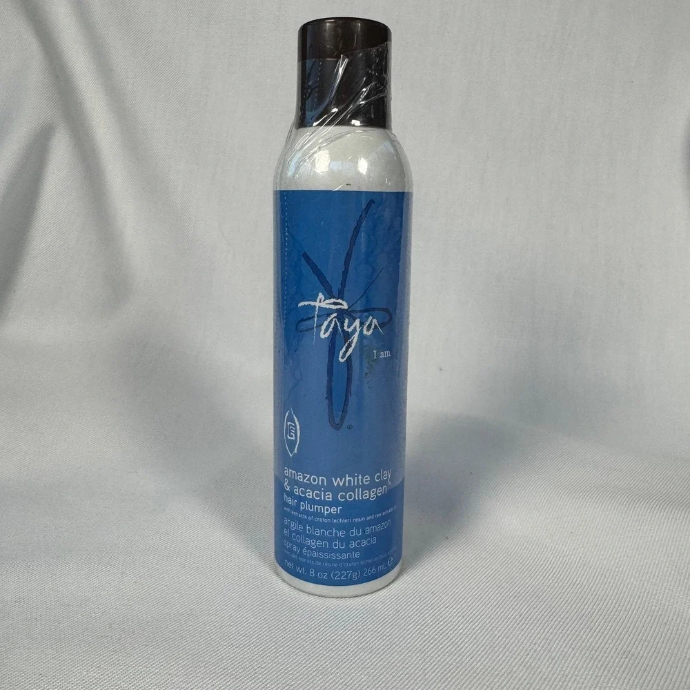 Taya Amazon White Clay Acacia Collagen Hair Plumper & Overnight Plumper Set